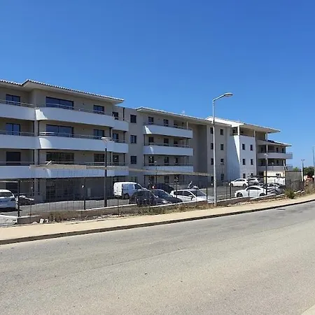 T2 Sun 3 Etoiles- Plage & Commerces A 200M- Terrasse Avec Barbecue- Residence Neuve Avec Parking & Wifi Apartament Les Hameaux de Porticcio