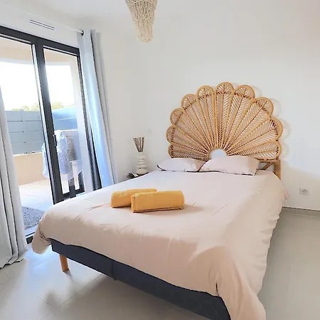 T2 Sun 3 Etoiles- Plage & Commerces A 200M- Terrasse Avec Barbecue- Residence Neuve Avec Parking & Wifi * Les Hameaux de Porticcio