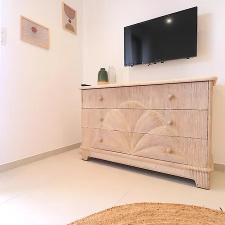 T2 Sun 3 Etoiles- Plage & Commerces A 200M- Terrasse Avec Barbecue- Residence Neuve Avec Parking & Wifi *