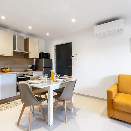 Apartmán T2 Sun 3 Etoiles- & Commerces A 200m- Terrasse Avec Barbecue- Neuve Avec Parking & Wifi *